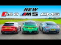 Download Lagu New BMW M5 v RS6 Perf v AMG GT 63: DRAG RACE