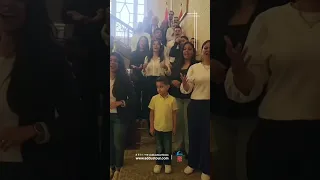 من مقر السفارة الأردنية في القاهرة كورال هارموني يغني لجلالة الملك والأردنيين نسخة من فيديو محتوى 