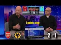 Lagu Alan Shearer \u0026 Aaron Ramsey REACT to Arsenal’s LAST-MINUTE WIN! Title Race HEATS UP!