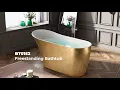 AKDY Freestanding Modern Acrylic Soaking Tub Model