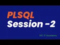 Oracle Day - 2 Oracle Tutorial Interview questions and answers
