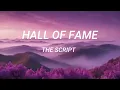 Download Lagu The Script - Hall Of Fame (Lyrics) ft. will.i.am