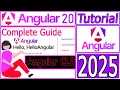 How to Install Angular 20 on Windows 2025 Update Latest Angular 20 Features Complete Guide