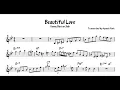 Kenny Barron - Beautiful Love Solo Transcription