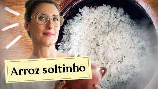 Arroz branco soltinho!