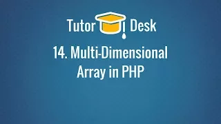 Multi-Dimensional Array in PHP