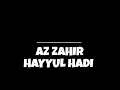 Download Lagu HAYYUL HADI AZ ZAHIR