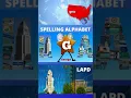 Spell with LAPD phonetic alphabet