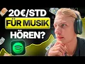 Download Lagu Ich TESTE die FAULSTEN Wege, um MUSIK HÖREN Geld zu Verdienen