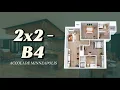 2x2 - B4 Floor Plan