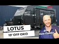 Here s Steve Taking a look at the 19 Lotus Caravans Off Grid With Bunks Review