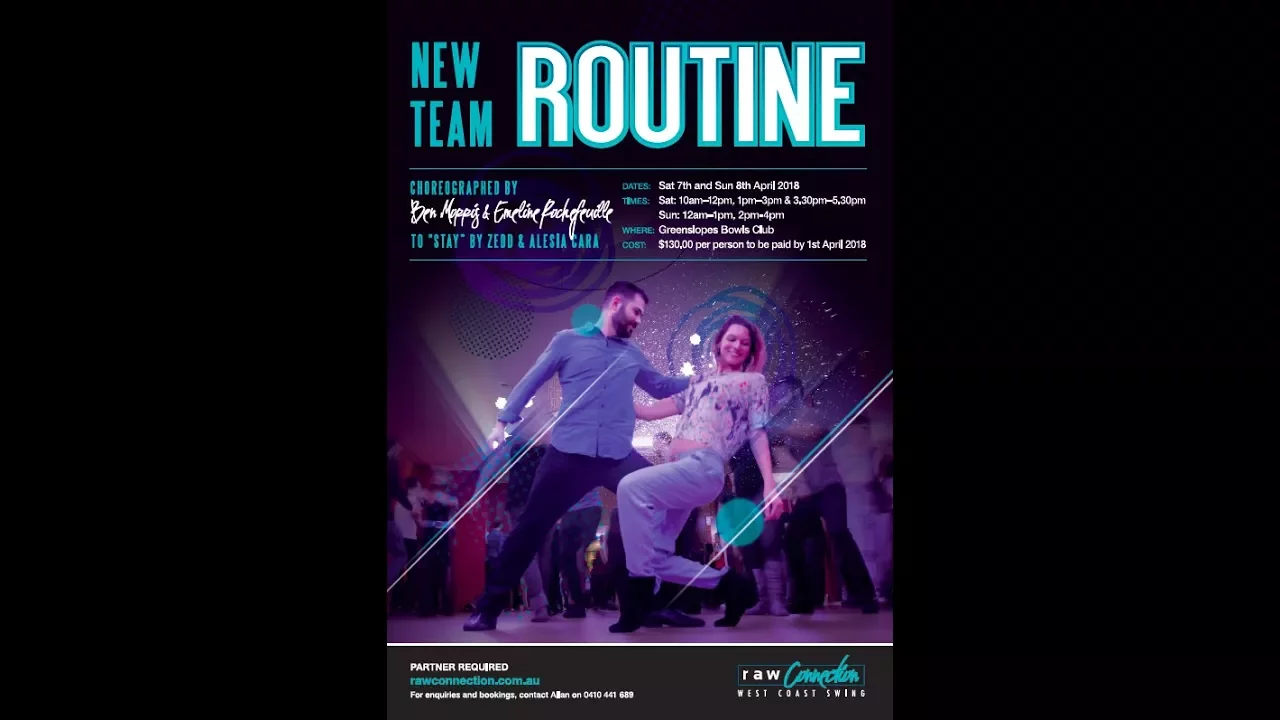 Ben & Emeline Raw Con 2018 Student Routine