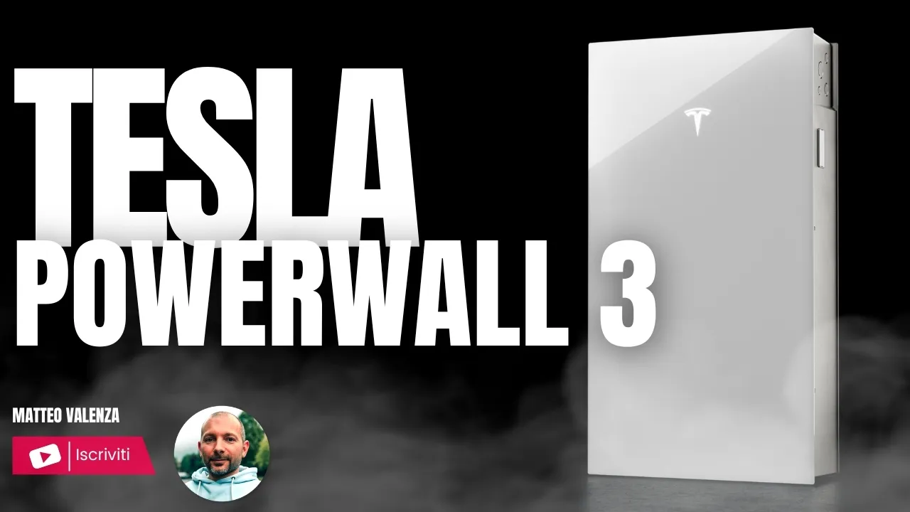 Tesla Powerwall 3, batteria e inverter per un impianto da 12,15 kW