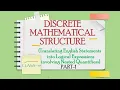 DISCRETE MATHEMATICS CLASS-39 Translating English Statements into Logical Expressions Part-01