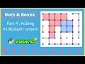 Adding 2 players to our game Dots Boxes PART 4 python pygame gamedev