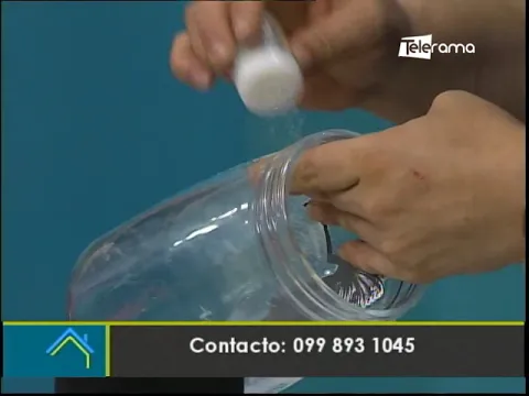 Lámparas decorativas con botellas de vidrio