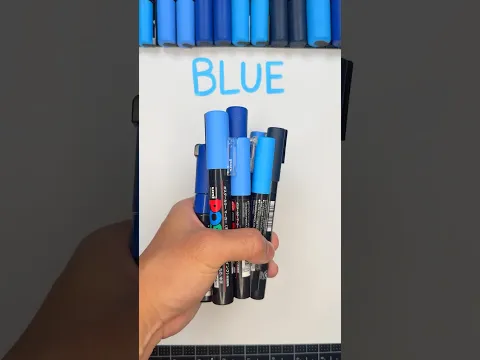 Drawing, But I Can Only Use Blue!