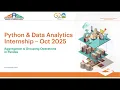 Python Data Analytics Internship Session 17 Aggregation Grouping Operations SASF