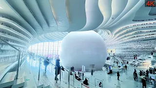 參觀中國最美的圖書館：驚人的弧形設計
