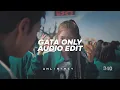 Download Lagu Gata Only - FloyyMenor ft cris mj [ Edit audio ]