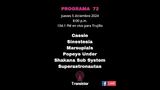TransistorFM Jueves 05 Dic 2024