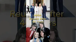 ABBA Reunite After 40 Years Abba  ABBA Reunite After 40 Years Abba