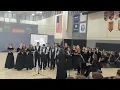 Thornapple Kellogg High School Honors Choir students perform on Veterans Day