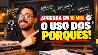 Como aprender PORQUES rápido! APRENDA EM 10 minutos