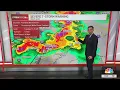 Tuesday storm report Severe weather to hammer New Jersey New York NBC New York