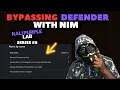 How To Bypass Windows Defender with Nim Reverse Shell