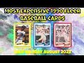 1990 Fleer Most Expensive eBay Sales Baseball Cards - August 2023