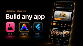 Antigravity Stitch Flutter Builds Insane Mobile Apps NEW Skill