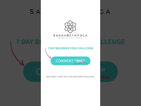 Can’t Touch Your Toes? Try This | Sarah Beth Yoga