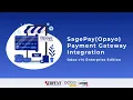 SagePay Opayo Payment Gateway Integration with Odoo