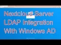LDAP integration with Windows AD and Nextcloud v24