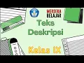 Lagu TEKS DESKRIPSI PART 1 | KURIKULUM MERDEKA | BAHASA INDONESIA KELAS IX | BELAJAR ONLINE | FITRI RIZKY