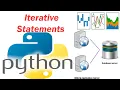 9 Iterative Statements---Python Programming