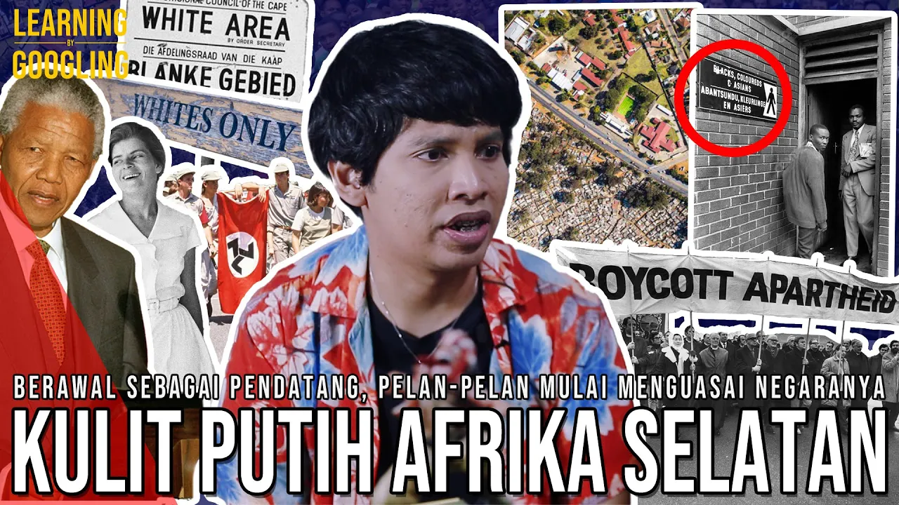 Jahatnya Orang Kulit Putih Afsel! Dulu Diskriminatif, Sekarang Gembel? Apartheid |LearningByGoogling