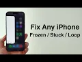 NEW Fix Any iPhone Loop Screen - How to Force Restart