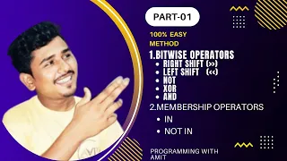 Bitwise Operators in Python Hindi Membership Operators in Python Hindi part-01