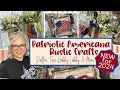Patriotic Americana Rustic Crafts Dollar Tree Hobby Lobby Joanns and More Pinterest Inspired