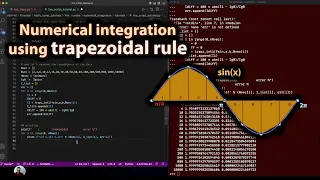 Numerical Integration in Python Trapezoidal Rule