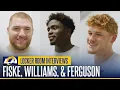 Braden Fiske Darious Williams Terrance Ferguson Talk Rams-Ravens Matchup Locker Room Interviews