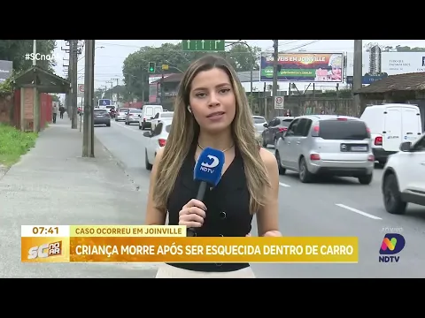 Criança de três anos morre após ser esquecida dentro de carro em Joinville