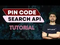 Indian PIN Code checker Javascript API tutorial Search City By PIN code or ZIP code in india