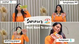 Summer Must Haves To Carry In Your Handbag Before Stepping Out