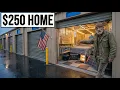How Homeless Americans Are Turning Storage Units Into Fully Running Homes for 250