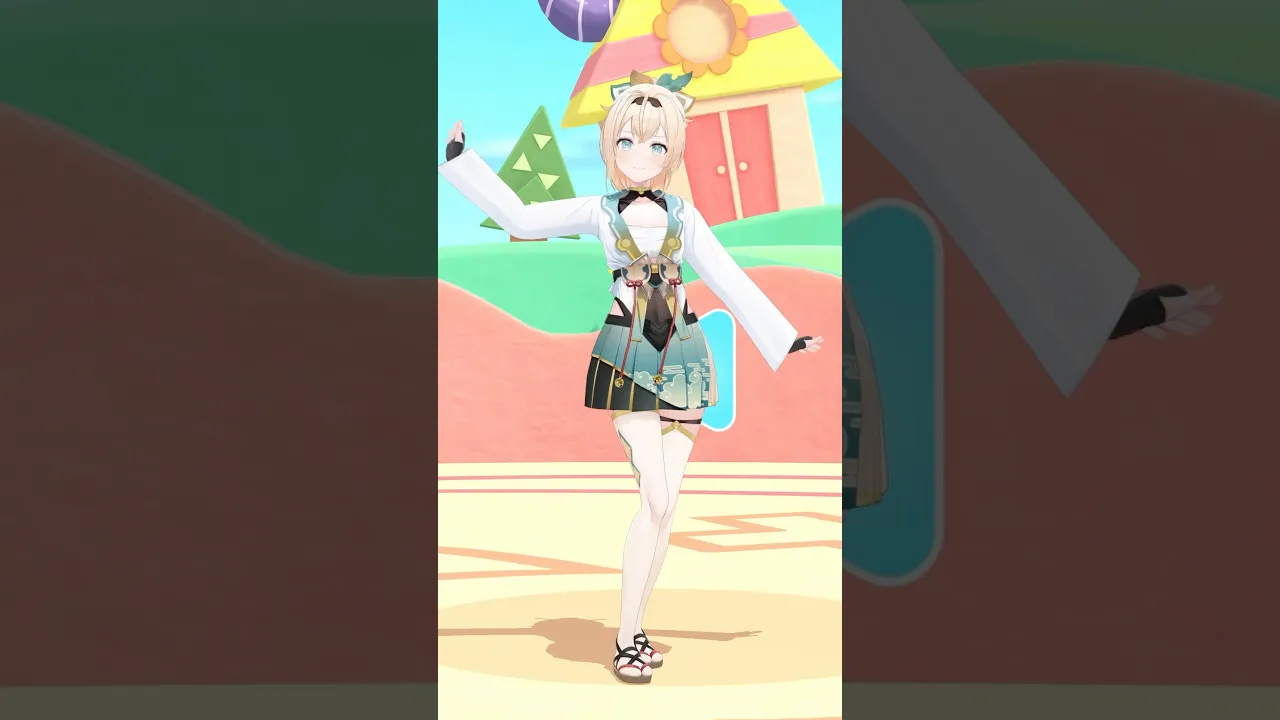 瞬間ハートビート?サビ踊ってみた#shorts  #風真いろは #瞬間ハートビート #ホロライブ #regloss