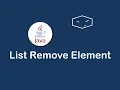 list remove element in java