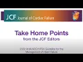 JCF YouTube NEW HFSA Heart Failure Guidelines TOP 10